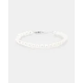 Michael Hill - Cultured Freshwater Pearl Bracelet in Sterling Silver - Jewellery (Silver) Cultured Freshwater Pearl Bracelet in Sterling Silver