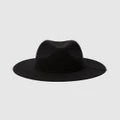 Quiksilver - Burners Felt Hat - Hats (BLACK) Burners Felt Hat