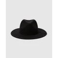 Quiksilver - Burners Felt Hat - Hats (BLACK) Burners Felt Hat
