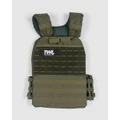 The WOD Life - Tech Plate Carrier Weight Vest - Gym & Yoga (Green) Tech Plate Carrier Weight Vest