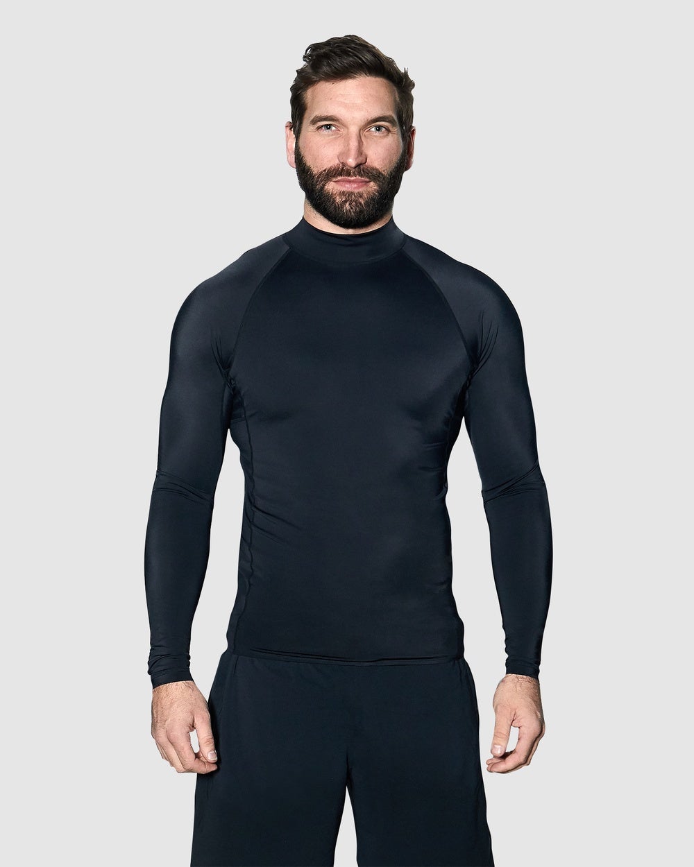 UNE PIECE - Original Mens Rashie Top - Swimwear (Black) Original Mens Rashie Top