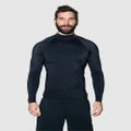 UNE PIECE - Original Mens Rashie Top - Swimwear (Black) Original Mens Rashie Top