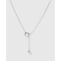 Izoa Kids - Cat Drop Necklace - Jewellery (Sterling Silver) Cat Drop Necklace