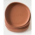 Bare The Label - Silicone Irregular Suction Plate - Nursing & Feeding (Clay) Silicone Irregular Suction Plate