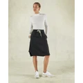 DRICOPER DENIM - Cecil Skirt - Denim skirts (Black) Cecil Skirt