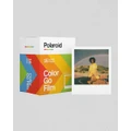 Polaroid - Go Colour Film Double Pack - Home (White) Go Colour Film Double Pack