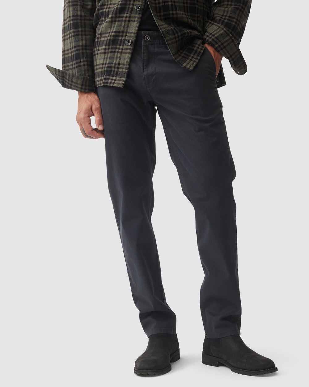 Rodd & Gunn - Thomas Road Chino Pant Regular Leg - Pants (Coal) Thomas Road Chino Pant Regular Leg