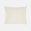 Linen House - Saltwater Filled Cushion - Home (Marshmallow) Saltwater Filled Cushion