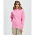 All About Eve - Delux Oversized Hoodie - Hoodies (Rose) Delux Oversized Hoodie