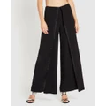 sass & bide - The Foreigner Pants - Pants (Black) The Foreigner Pants