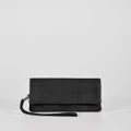 Cobb & Co - Albury Soft Leather Fold Over Wallet - Wallets (Black) Albury Soft Leather Fold Over Wallet