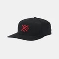 Nixon - Exchange FF Hat - Hats (Black & Red) Exchange FF Hat
