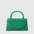 Olga Berg - Nadia Top Handle Bag - Clutches (Green) Nadia Top Handle Bag