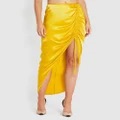 sass & bide - A Case Of Your Skirt - Skirts (Saffron) A Case Of Your Skirt