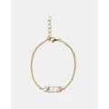 BIANKO - Eleanor Pearl Bracelet - Jewellery (Yellow Gold) Eleanor Pearl Bracelet