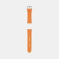Fossil - 18mm Tangerine Silicone Strap - Watches (ORANGE) 18mm Tangerine Silicone Strap