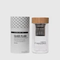Fressko - Rise 300ml Insulated Glass Flask - Home (Neutral) Rise 300ml Insulated Glass Flask