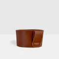 Fressko - Bino Leather Sleeve - Home (Tan) Bino Leather Sleeve