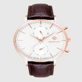Gant - Park Hill Day Date II Watch - Watches (Rose Gold) Park Hill Day Date II Watch