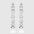 Georgini - Ovation Pearl Earrings - Jewellery (Silver) Ovation Pearl Earrings