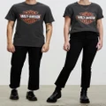 Harley-Davidson - ICONIC EXCLUSIVE SS VJ B&S Tee Unisex - T-Shirts & Singlets (Vintage Asphalt) ICONIC EXCLUSIVE - SS VJ B&S Tee - Unisex