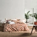 Linen House - Tourelles Quilt Cover Set - Home (Paprika) Tourelles Quilt Cover Set
