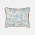 Linen House - Willamine Filled Cushion - Home (Vanilla) Willamine Filled Cushion