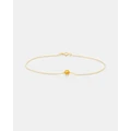 Michael Hill - Bracelet with Citrine in 10kt Yellow Gold - Jewellery (Yellow) Bracelet with Citrine in 10kt Yellow Gold