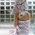 Mosey Me - Wiggle Bath Towel - Wedding & Bridal (Purple) Wiggle Bath Towel