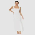 Mod Squad - Luxe Box Neck UnderDress - All base Layers (Off white) Luxe Box Neck UnderDress