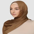 Mod Squad - Crinkle Satin Hijab - Headwear (Honey) Crinkle Satin Hijab