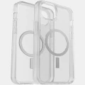 Otterbox - iPhone 14 Plus Symmetry+ MagSafe Phone Case - Tech Accessories (Transparent) iPhone 14 Plus Symmetry+ MagSafe Phone Case
