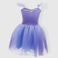 Pink Poppy - Princess Violet Velvet Dress with Tulle Skirt - Dresses (Violet) Princess Violet Velvet Dress with Tulle Skirt
