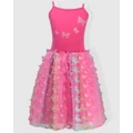 Pink Poppy - Rainbow Butterfly Dress - Dresses (Pink) Rainbow Butterfly Dress