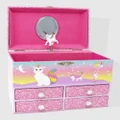 Pink Poppy - Caticorn Dreams Medium Musical Jewellery Box - All toys (Multi) Caticorn Dreams Medium Musical Jewellery Box