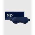 Slip - slip pure silk sleep mask - Sleep (Navy) slip pure silk sleep mask