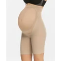 Spanx - Power Mama Shorts THE ICONIC EXCLUSIVE - High-Waisted (Bare) Power Mama Shorts - THE ICONIC EXCLUSIVE