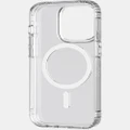 Tech21 - iPhone 14 Pro EvoClear with Magsafe Phone Case - Tech Accessories (Transparent) iPhone 14 Pro EvoClear with Magsafe Phone Case