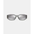 Versace - Biggie VE4361 - Sunglasses (Grey) Biggie VE4361