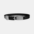 Frank Green - Pet Collar Small Midnight with Name Tag - Home (Midnight Silver) Pet Collar Small Midnight with Name Tag