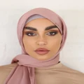 Mod Squad - Crinkle Satin Hijab - Headwear (PINK) Crinkle Satin Hijab