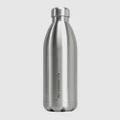 REC GEN - Stainless Steel Insulated Drink Bottle - Gym & Yoga (Stainless Steel) Stainless Steel Insulated Drink Bottle