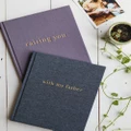 Write to Me - Father Memory Journal - Home (Dark Denim) Father Memory Journal