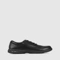 Airflex - League E F Leather Lace Up School Shoes - School Shoes (Black) League E-F Leather Lace Up School Shoes