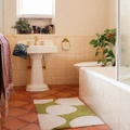 Mosey Me - Pebble Bath Mat - Bathroom (Green) Pebble Bath Mat