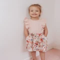 WITH LOVE FOR KIDS - Cotton Muslin Paperbag Skirt Babies Kids - Skirts (Holly) Cotton Muslin Paperbag Skirt - Babies - Kids