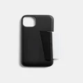 Bellroy - Phone Case 3 card i14 Plus - Tech Accessories (black) Phone Case - 3 card i14 Plus