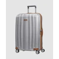 Samsonite - Lite Cube DLX 76cm Spinner - Travel and Luggage (Aluminium) Lite-Cube DLX 76cm Spinner