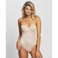 Spanx - Suit Your Fancy High Waist Thong - Lingerie (Champagne Beige) Suit Your Fancy High-Waist Thong
