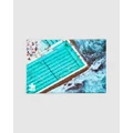 Remy Gerega - Bondi Swimmers 500 Piece Jigsaw Puzzle - Puzzles (Blue) Bondi Swimmers 500 Piece Jigsaw Puzzle